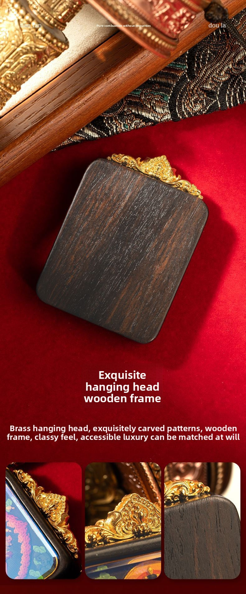 Fortune and BlessingThangka Pendant