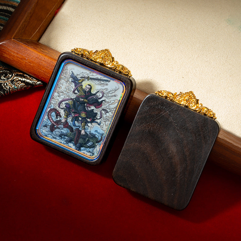 Fortune and BlessingThangka Pendant