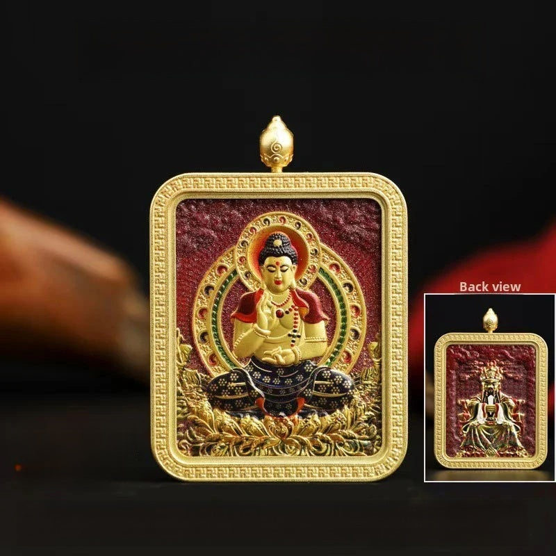 Eight Guardians  Twelve Animals Birth Year Buddha Pendant