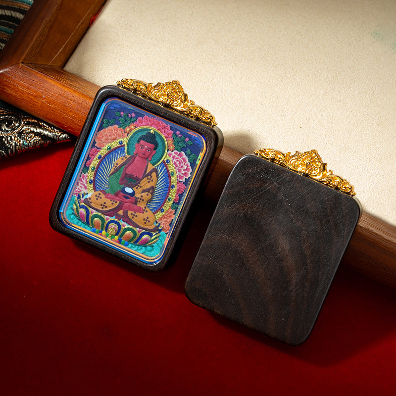 Fortune and BlessingThangka Pendant