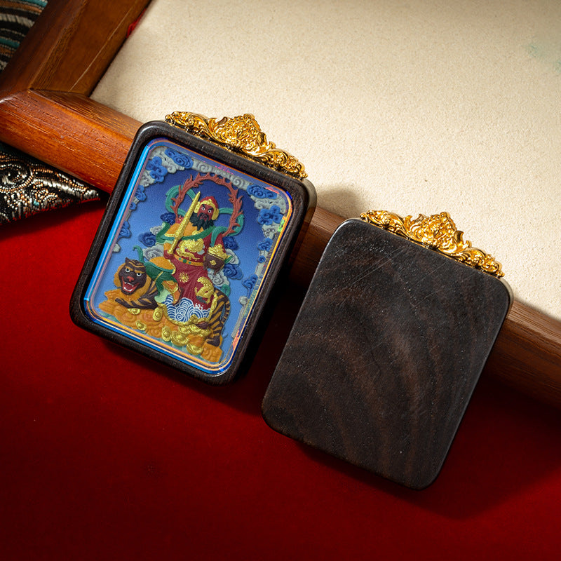 Fortune and BlessingThangka Pendant