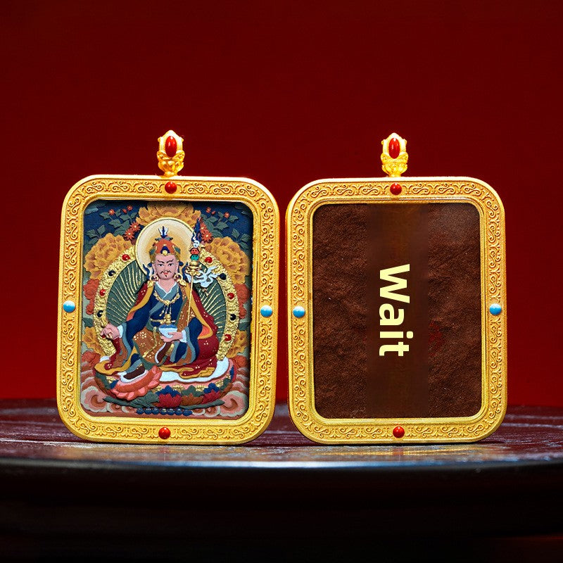 Wutai Mountain Zaki Lam Deity Pendant