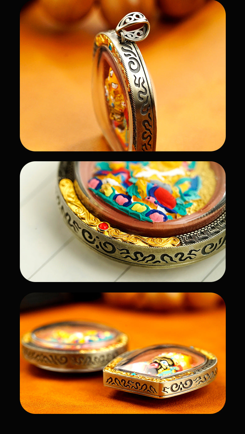 Blessing Stereoscopic Thangka Zaki Lam Pendant