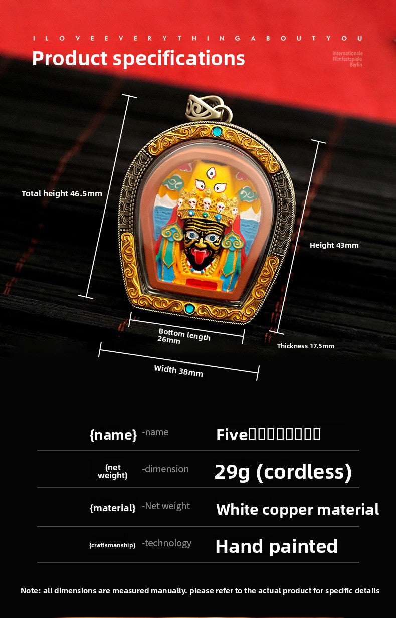 Blessing Stereoscopic Thangka Zaki Lam Pendant