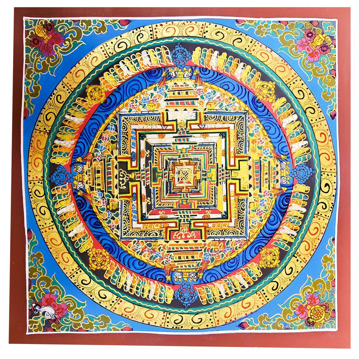 Natural Mineral Pigments Decor for Entrance