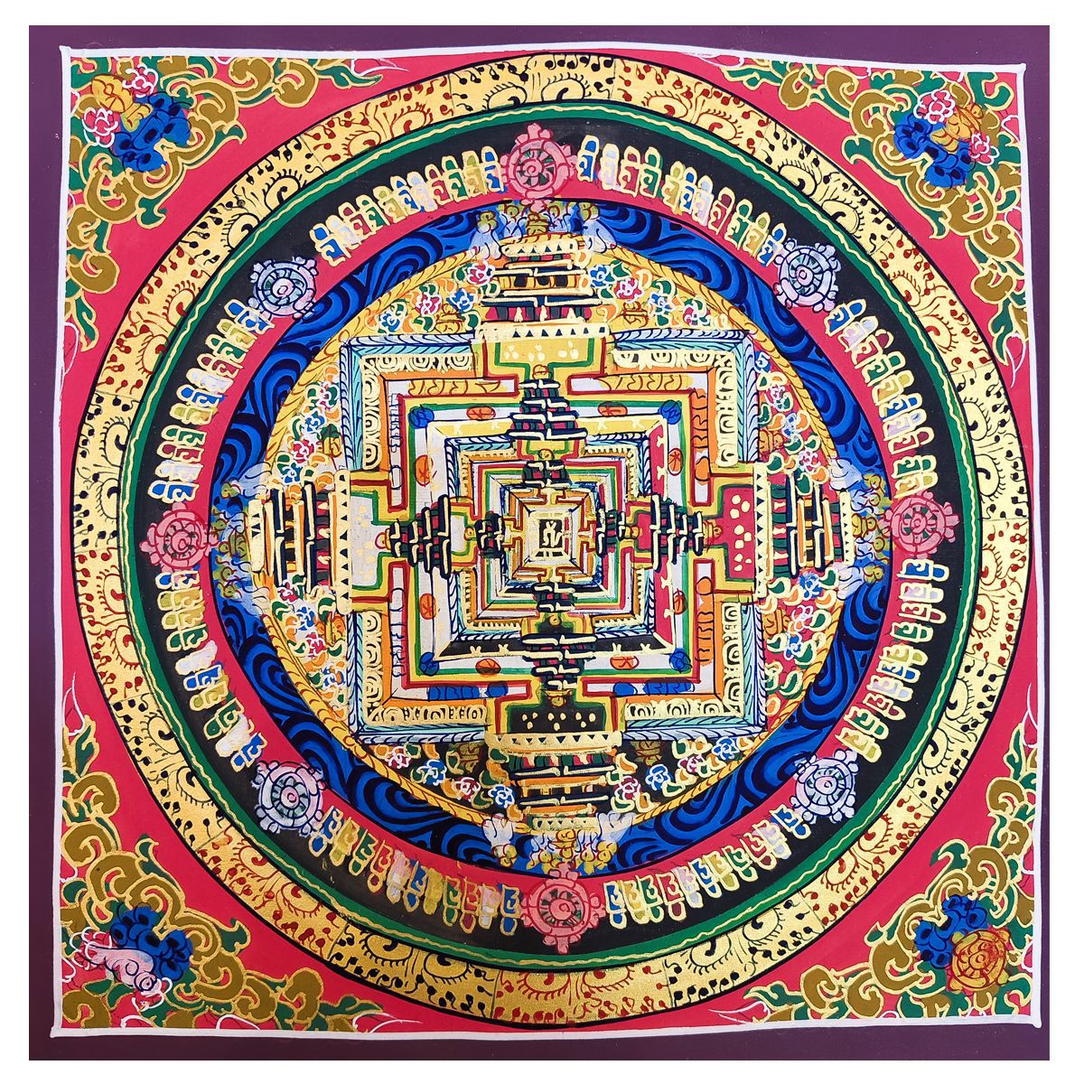 Natural Mineral Pigments Decor for Entrance