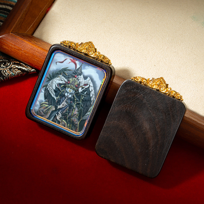 Fortune and BlessingThangka Pendant