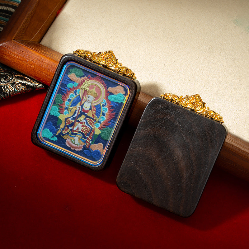 Fortune and BlessingThangka Pendant