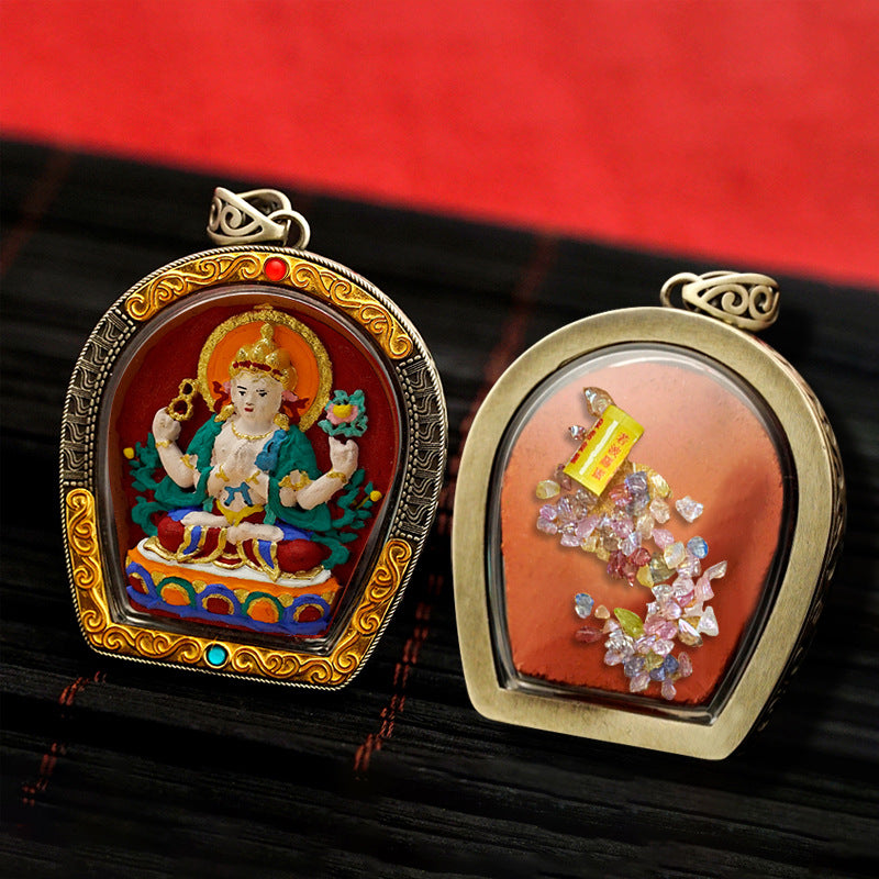 Blessing Stereoscopic Thangka Zaki Lam Pendant