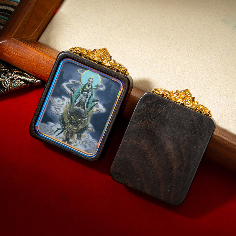 Fortune and BlessingThangka Pendant