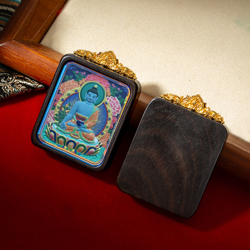 Fortune and BlessingThangka Pendant