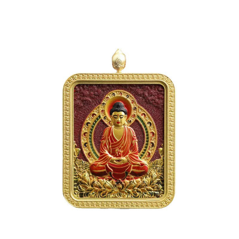 Eight Guardians  Twelve Animals Birth Year Buddha Pendant