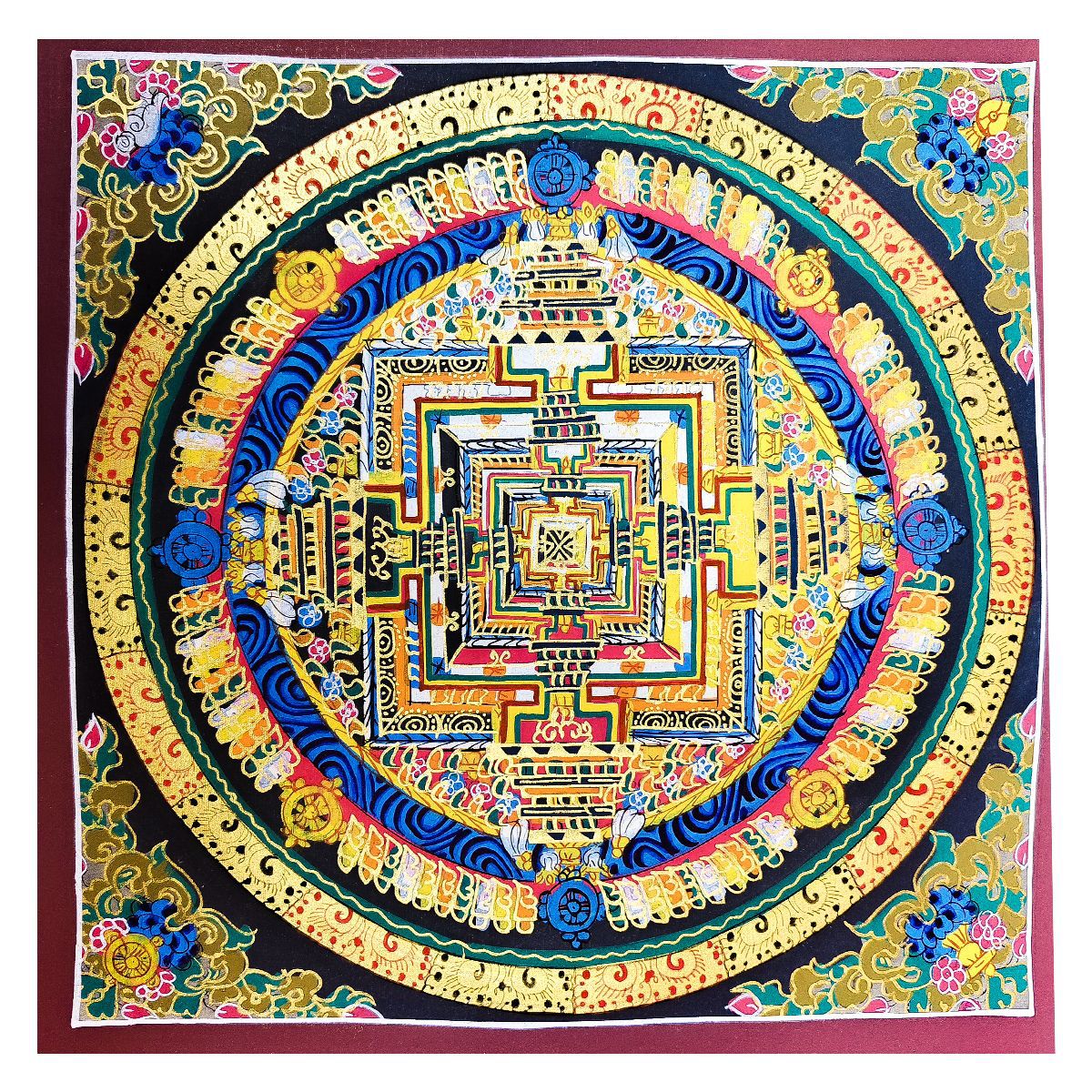 Natural Mineral Pigments Decor for Entrance