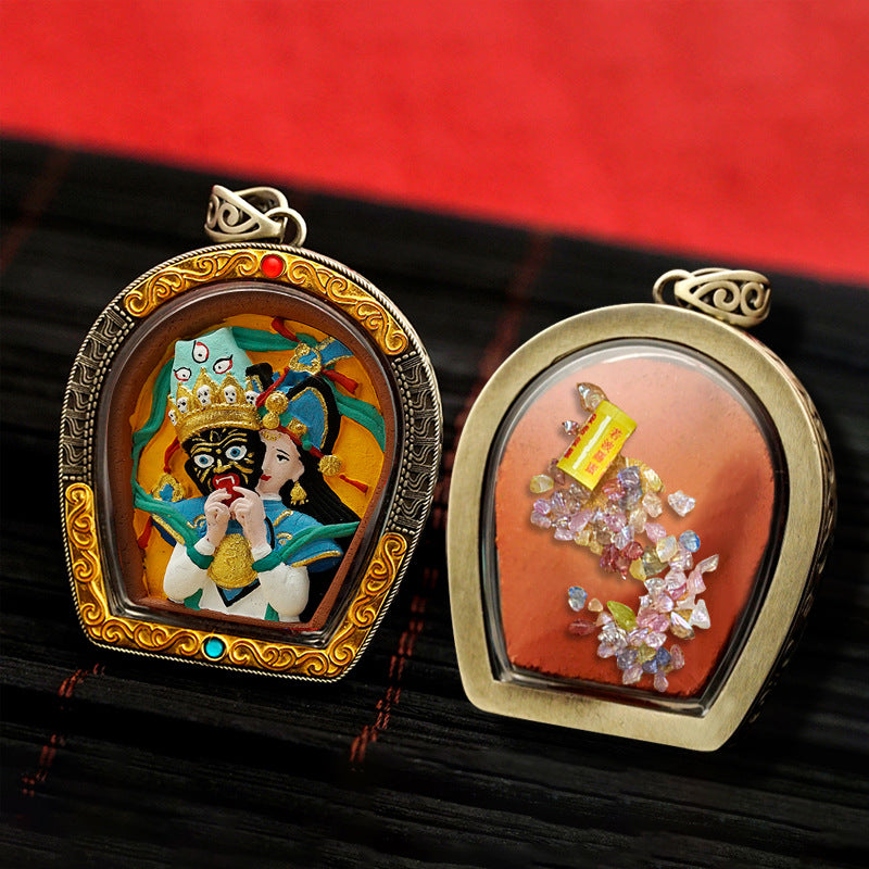 Blessing Stereoscopic Thangka Zaki Lam Pendant
