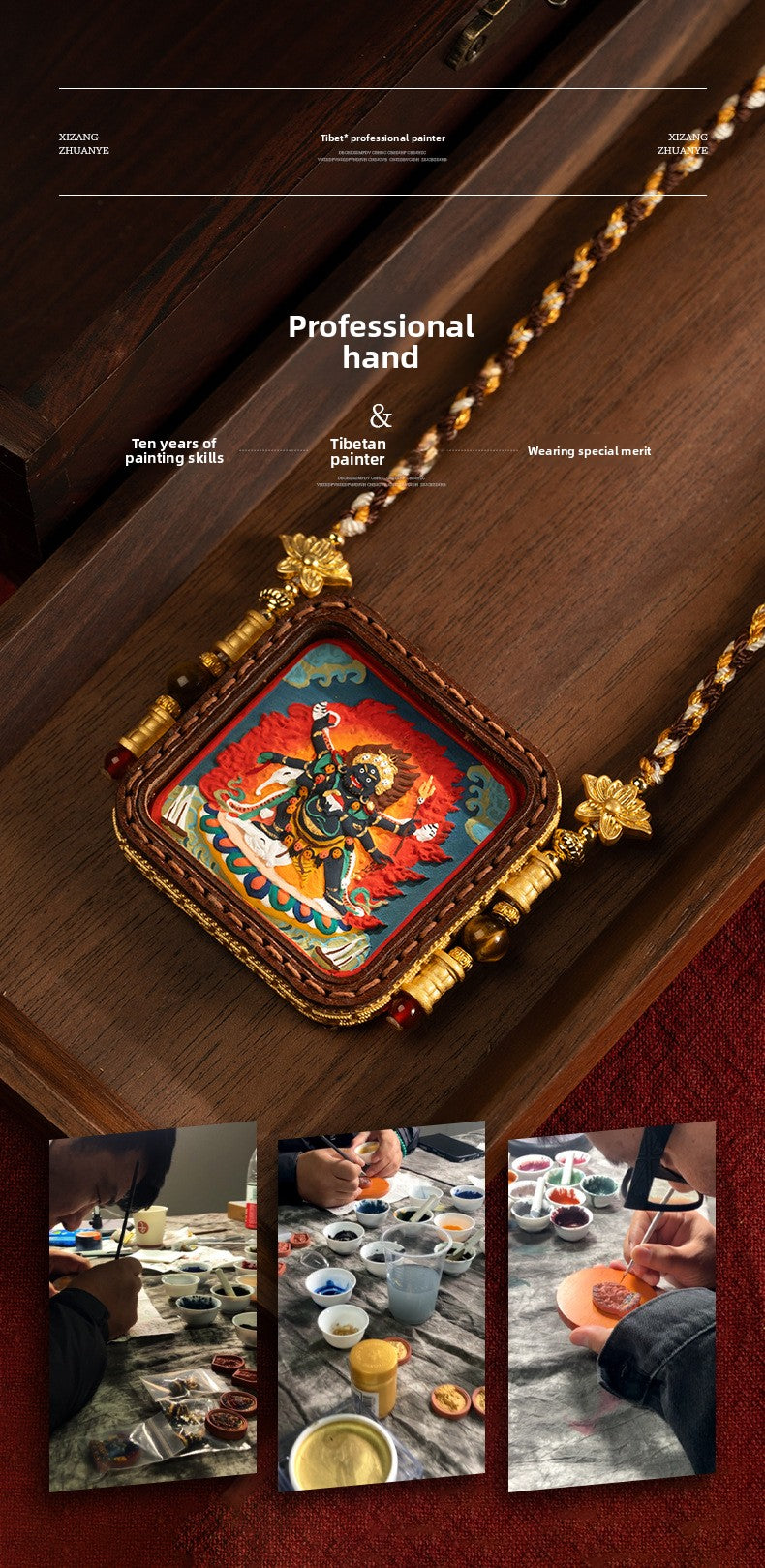 Zaki Lhamo and Kache Marpo Elements