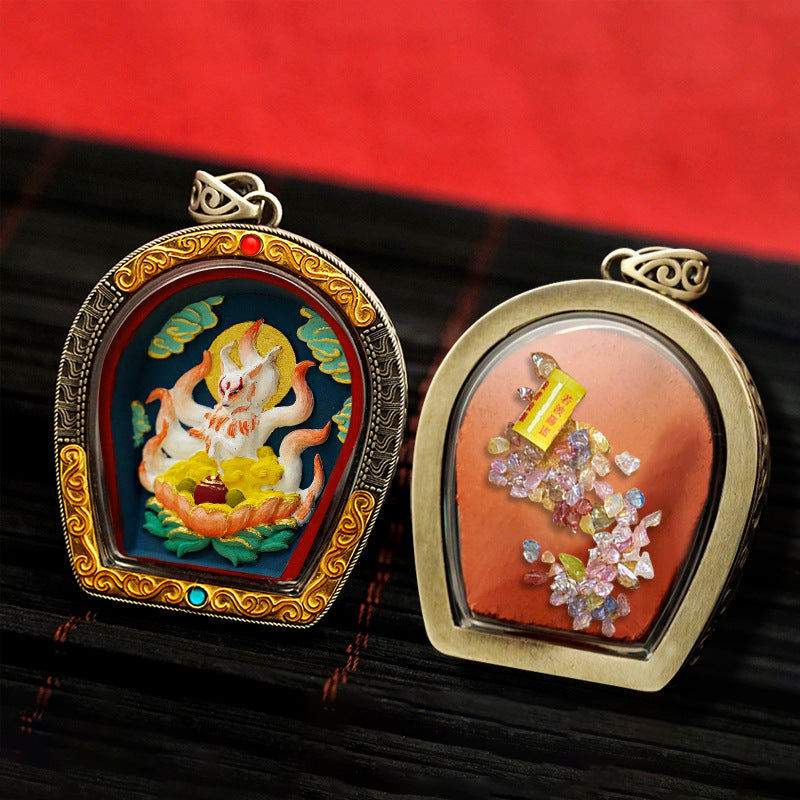 Blessing Stereoscopic Thangka Zaki Lam Pendant